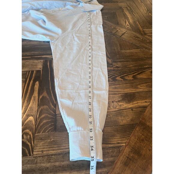 Michael Kors Academia Office Career Wear Button Down Shirt Men 18 36/37 XXL - Picture 8 of 9